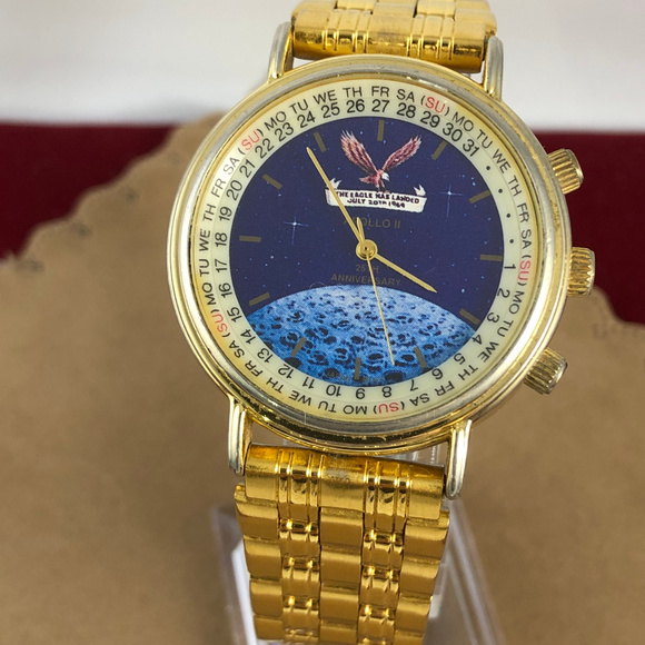 Vintage Apollo 11 25th Aniversary Date Watch - Picture 7 of 7